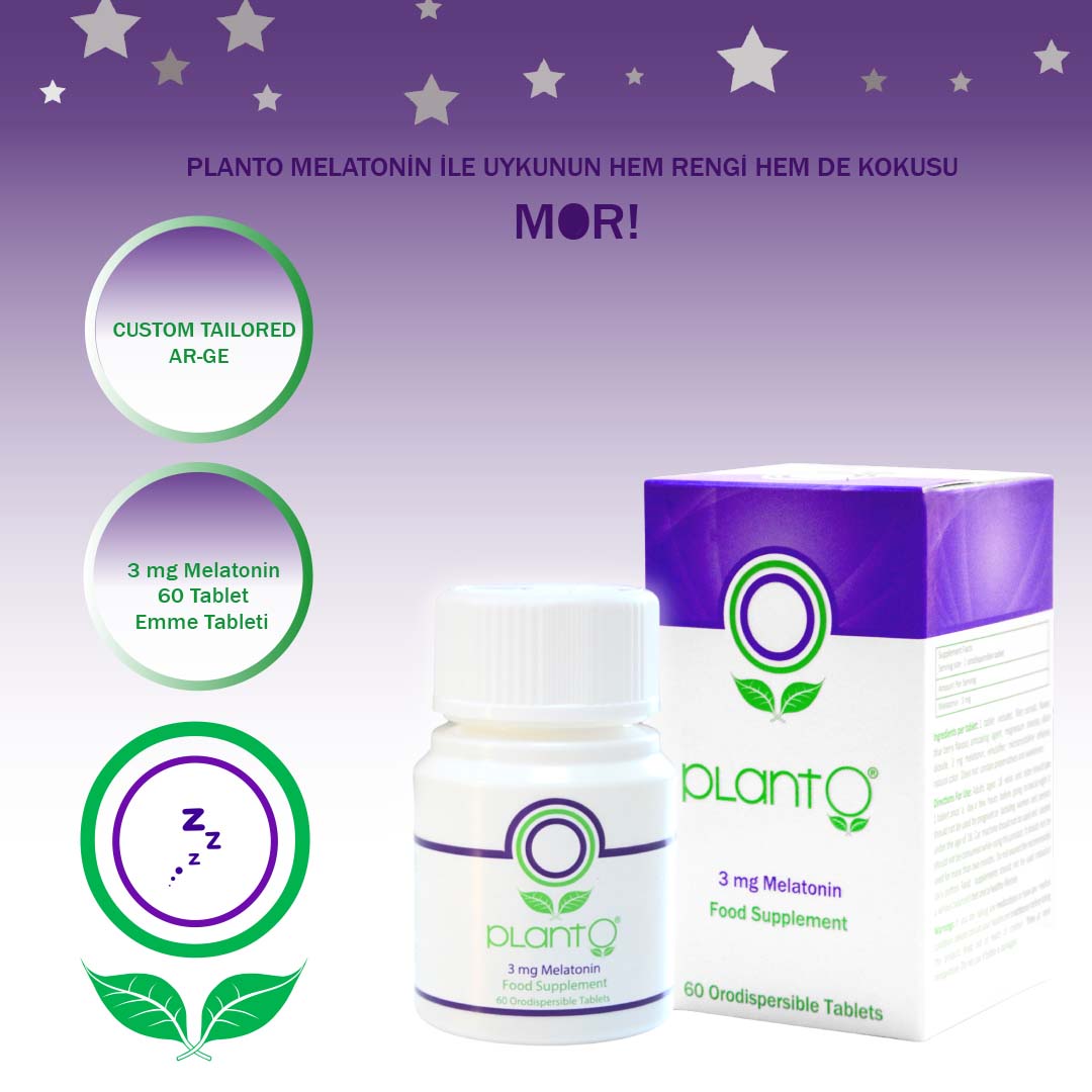 Planto® 3 mg Melatonin Emme Tableti (60 tablet)